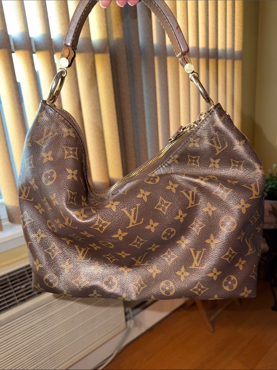 Louis Vuitton Handbags - Louis Vuitton Monogram Canvas Brown Shoulder Bag Sully Pm